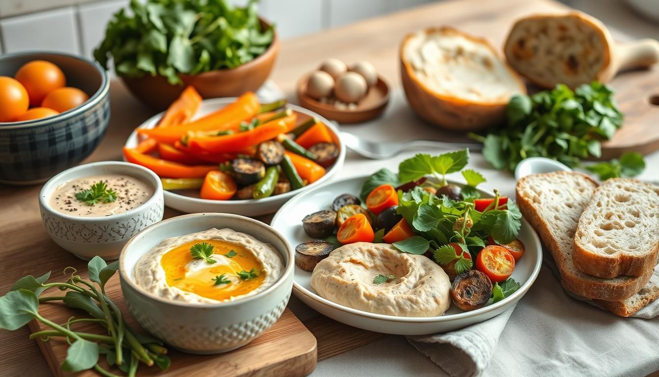 Fresh seasonal cooking dish